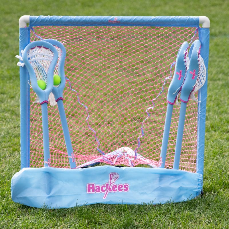 2 vs. 2 // Game Set + Goal Lacrosse Sticks hackeeslax