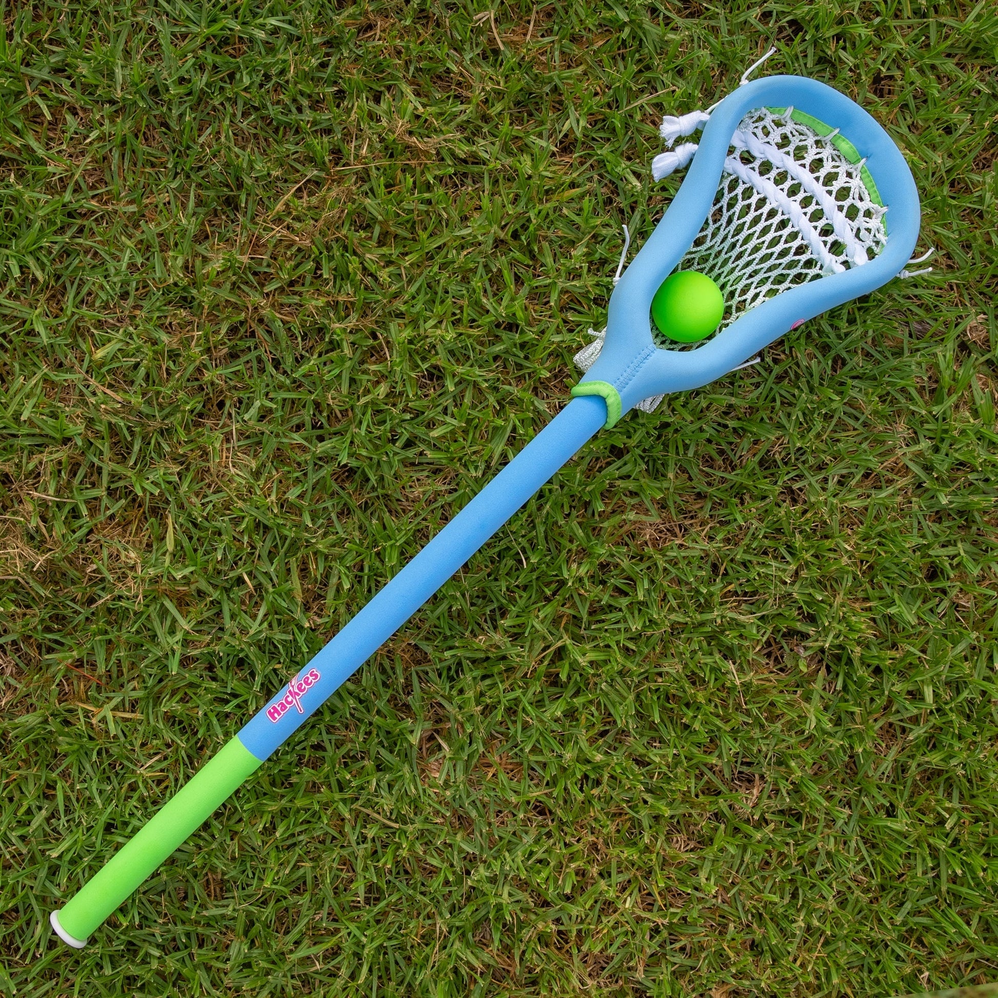Hackees Mini Lacrosse Sticks - Pink | Lacrosse Unlimited (2015302)
