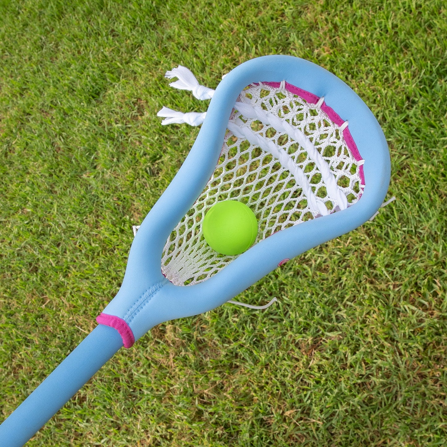 Hackees Mini Lacrosse Sticks - Pink | Lacrosse Unlimited (2015302)